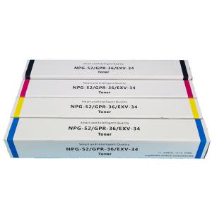 Canon NPG-52/GPR 36/C-EXV34 Toner Cartridge for  iR ADV C2020/2025/2030/2220/2225/2230